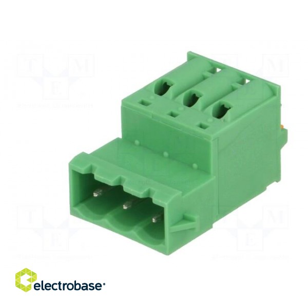 Pluggable terminal block | Contacts ph: 5.08mm | ways: 3 | straight image 2