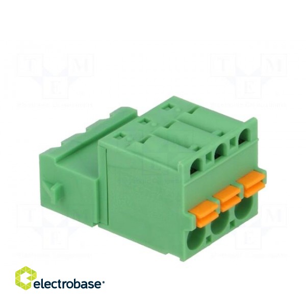 Pluggable terminal block | Contacts ph: 5.08mm | ways: 3 | straight image 4