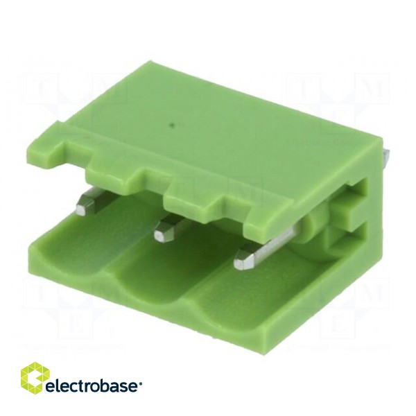 Pluggable terminal block | Contacts ph: 5.08mm | ways: 3 | straight фото 1