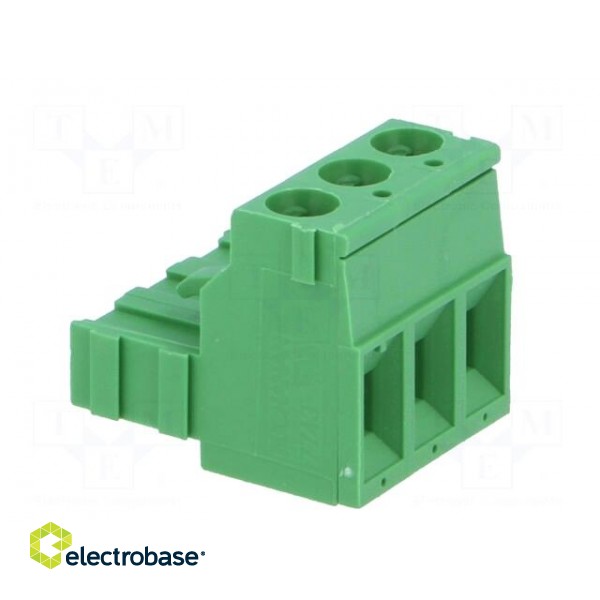Pluggable terminal block | Contacts ph: 5.08mm | ways: 3 | straight image 4
