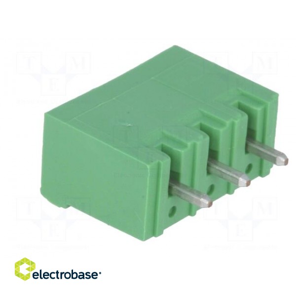 Pluggable terminal block | Contacts ph: 5.08mm | ways: 3 | straight image 4