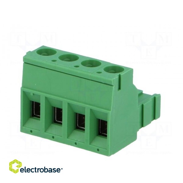 Pluggable terminal block | Contacts ph: 5.08mm | ways: 4 | straight image 6