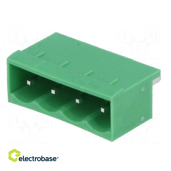 Pluggable terminal block | Contacts ph: 5.08mm | ways: 4 | straight image 2