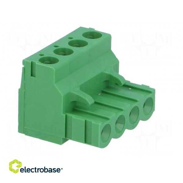 Pluggable terminal block | Contacts ph: 5.08mm | ways: 4 | straight image 8