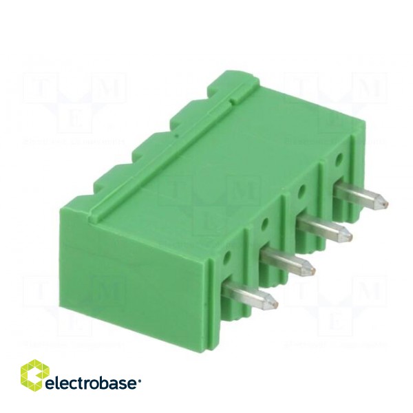 Pluggable terminal block | Contacts ph: 5.08mm | ways: 4 | straight image 4