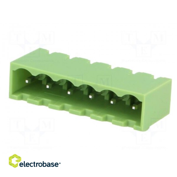 Pluggable terminal block | Contacts ph: 5.08mm | ways: 6 | straight image 2