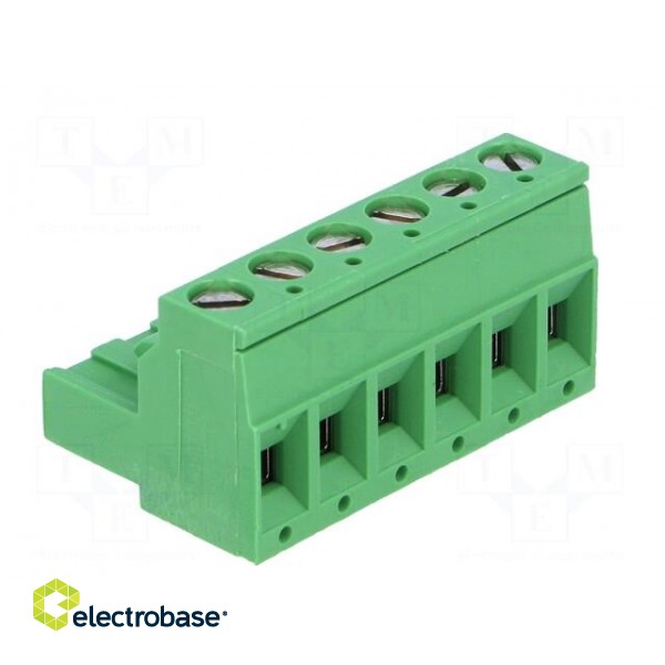 Pluggable terminal block | Contacts ph: 5.08mm | ways: 6 | straight image 4