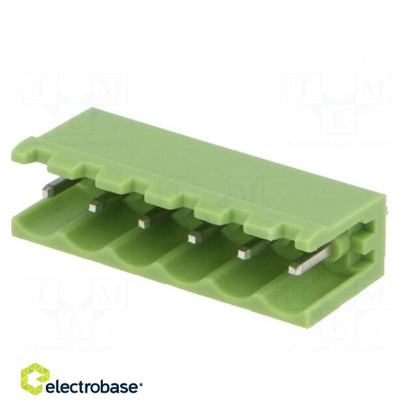 Pluggable terminal block | Contacts ph: 5.08mm | ways: 6 | straight image 2