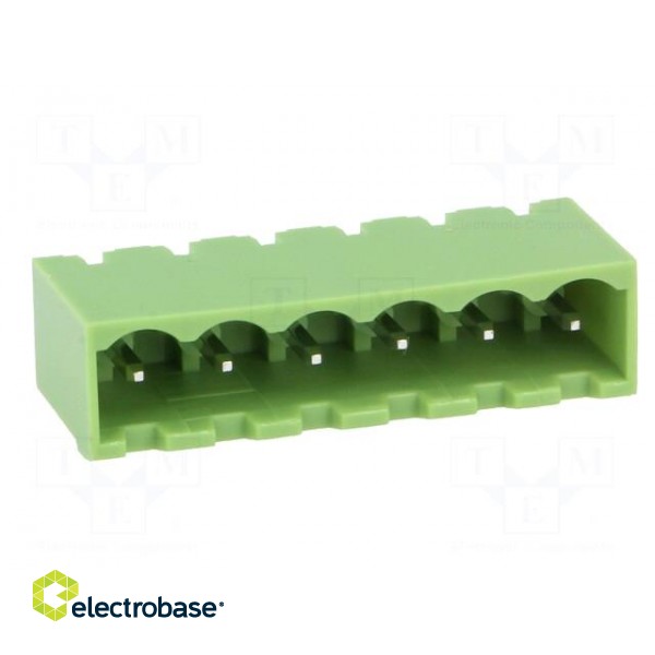 Pluggable terminal block | Contacts ph: 5.08mm | ways: 6 | straight фото 9