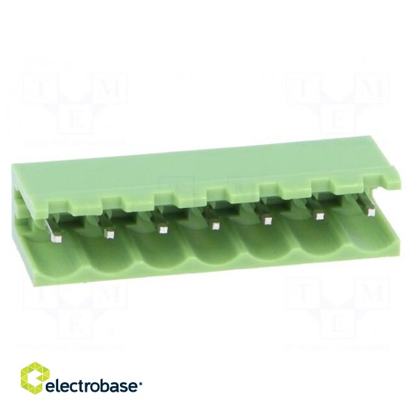 Pluggable terminal block | Contacts ph: 5.08mm | ways: 7 | straight фото 9