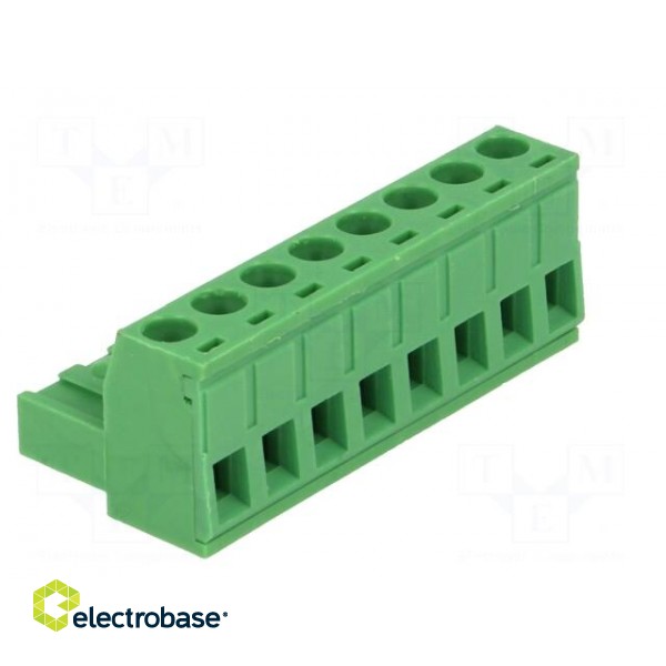 Pluggable terminal block | Contacts ph: 5.08mm | ways: 8 | straight image 4