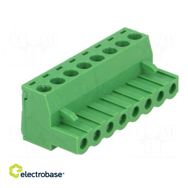 Pluggable terminal block | Contacts ph: 5.08mm | ways: 8 | straight image 8