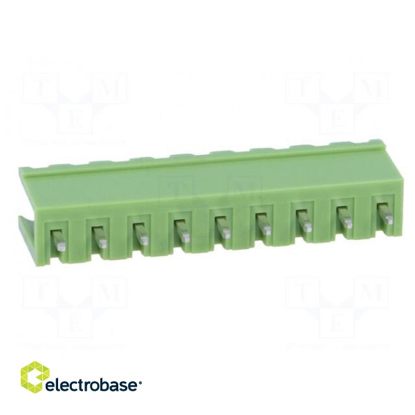 Pluggable terminal block | Contacts ph: 5.08mm | ways: 9 | straight paveikslėlis 5