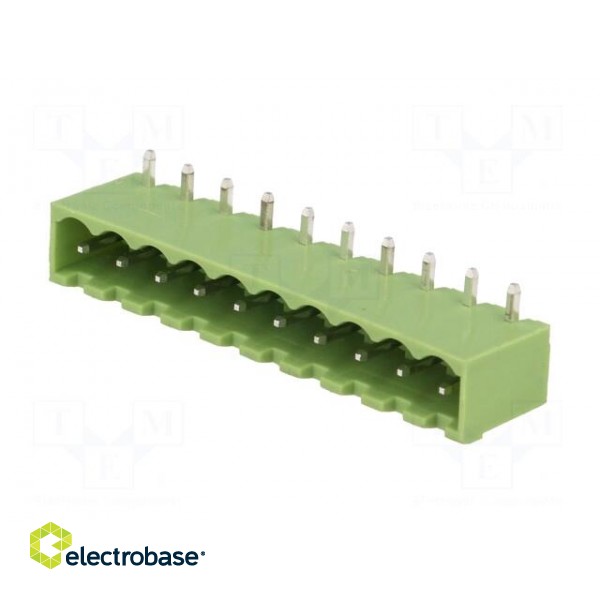Pluggable terminal block | Contacts ph: 5mm | ways: 10 | angled 90° image 2