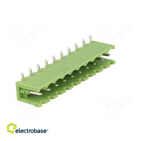 Pluggable terminal block | Contacts ph: 5mm | ways: 10 | angled 90° фото 8