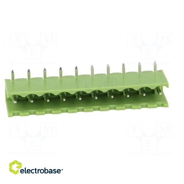 Pluggable terminal block | Contacts ph: 5mm | ways: 10 | angled 90° image 9