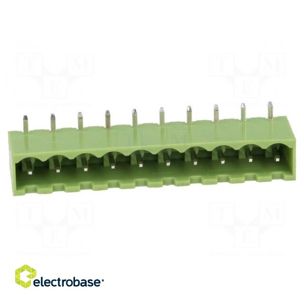 Pluggable terminal block | Contacts ph: 5mm | ways: 10 | angled 90° image 9