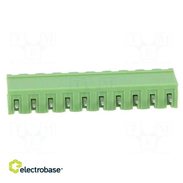 Pluggable terminal block | Contacts ph: 5mm | ways: 10 | straight image 5