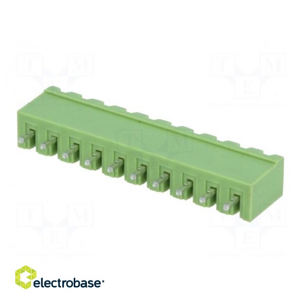 Pluggable terminal block | Contacts ph: 5mm | ways: 10 | straight фото 6