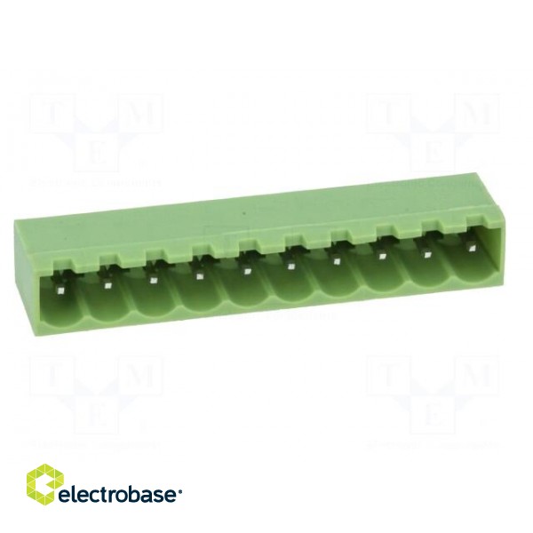 Pluggable terminal block | Contacts ph: 5mm | ways: 10 | straight фото 9