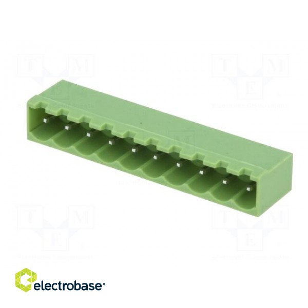 Pluggable terminal block | Contacts ph: 5mm | ways: 10 | straight фото 2
