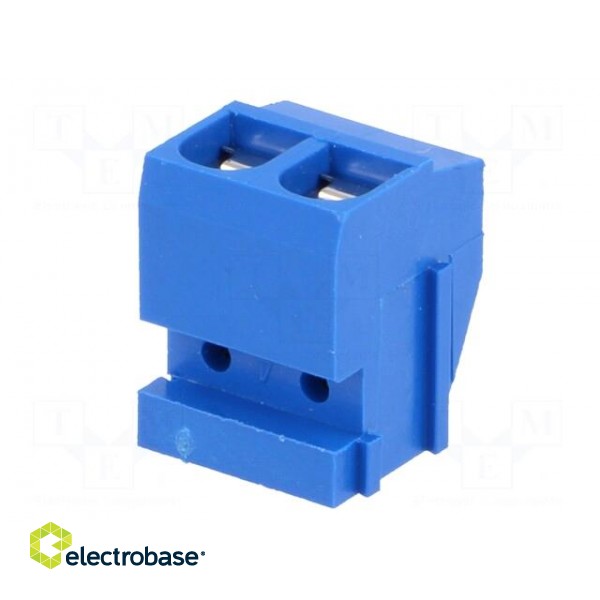 Pluggable terminal block | Contacts ph: 5mm | ways: 2 | angled 90° image 6
