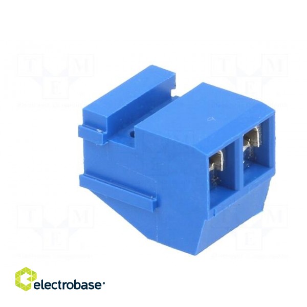 Pluggable terminal block | Contacts ph: 5mm | ways: 2 | angled 90° image 4