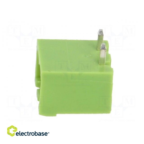 Pluggable terminal block | Contacts ph: 5mm | ways: 2 | angled 90° фото 3