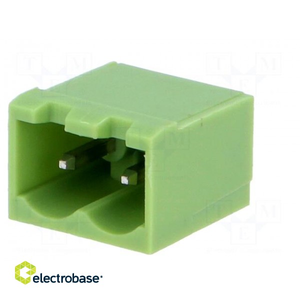 Pluggable terminal block | Contacts ph: 5mm | ways: 2 | straight image 2