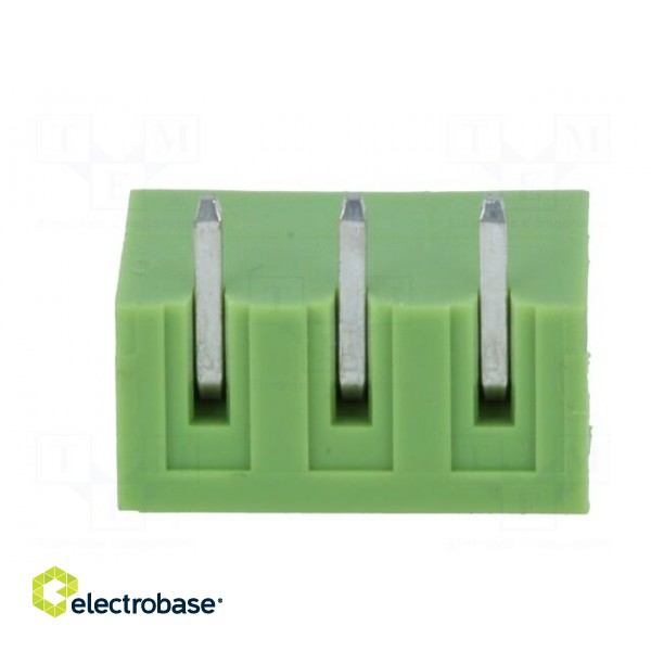 Pluggable terminal block | Contacts ph: 5mm | ways: 3 | angled 90° image 5