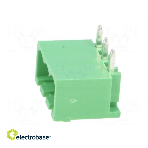 Pluggable terminal block | Contacts ph: 5mm | ways: 3 | angled 90° image 3