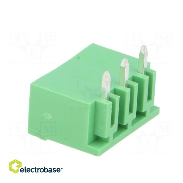 Pluggable terminal block | Contacts ph: 5mm | ways: 3 | angled 90° image 4