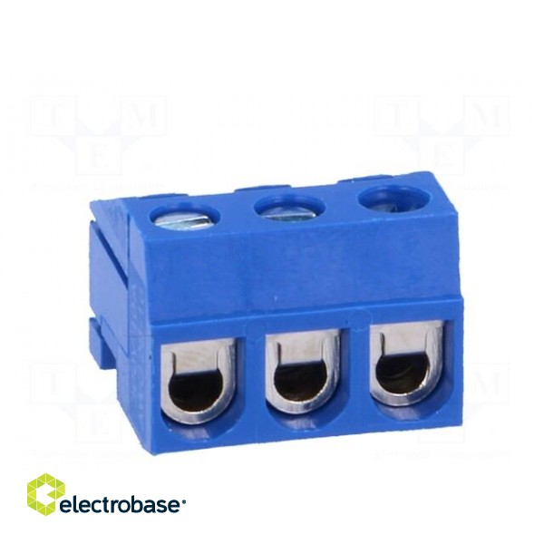 Pluggable terminal block | Contacts ph: 5mm | ways: 3 | angled 90° image 9