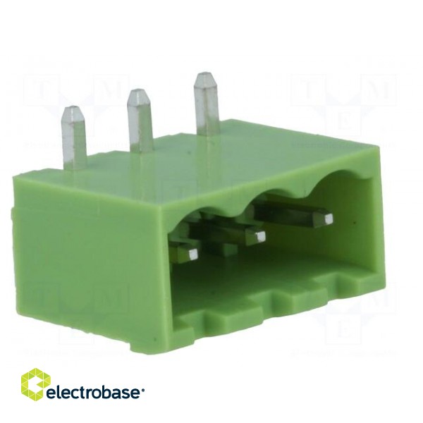Pluggable terminal block | Contacts ph: 5mm | ways: 3 | angled 90° image 8