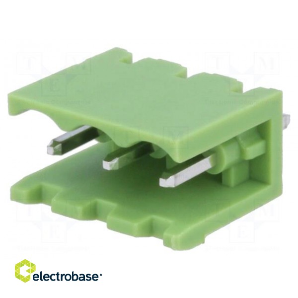 Pluggable terminal block | Contacts ph: 5mm | ways: 3 | straight фото 1