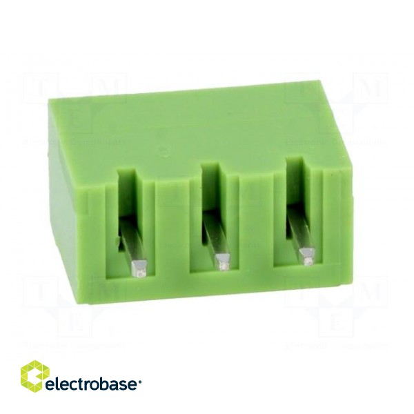 Pluggable terminal block | Contacts ph: 5mm | ways: 3 | straight image 5