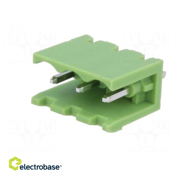 Pluggable terminal block | Contacts ph: 5mm | ways: 3 | straight image 1