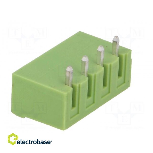 Pluggable terminal block | Contacts ph: 5mm | ways: 4 | angled 90° фото 4