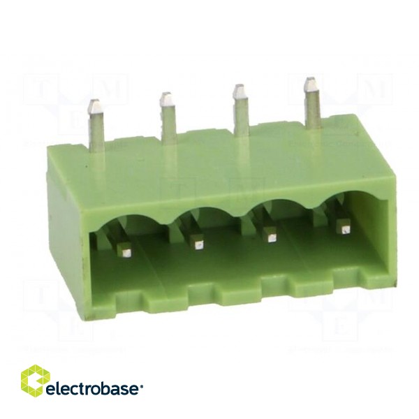 Pluggable terminal block | Contacts ph: 5mm | ways: 4 | angled 90° фото 9