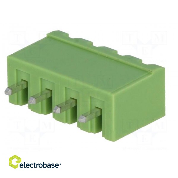 Pluggable terminal block | Contacts ph: 5mm | ways: 4 | straight фото 6