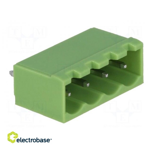 Pluggable terminal block | Contacts ph: 5mm | ways: 4 | straight фото 8