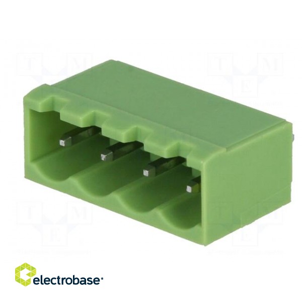 Pluggable terminal block | Contacts ph: 5mm | ways: 4 | straight фото 2