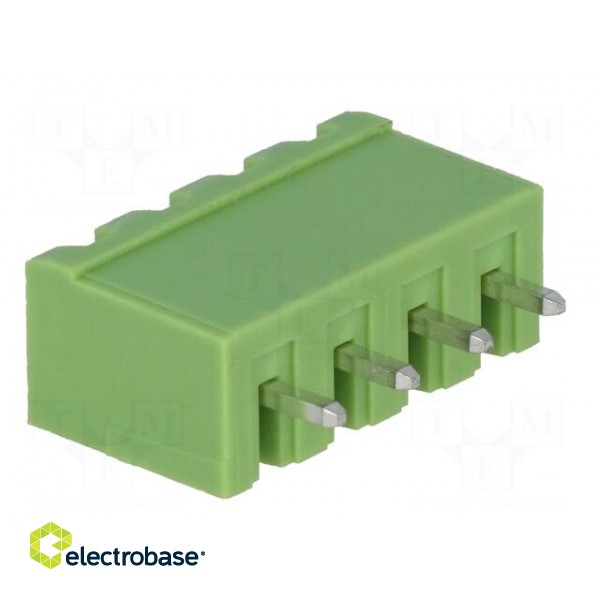Pluggable terminal block | Contacts ph: 5mm | ways: 4 | straight фото 4