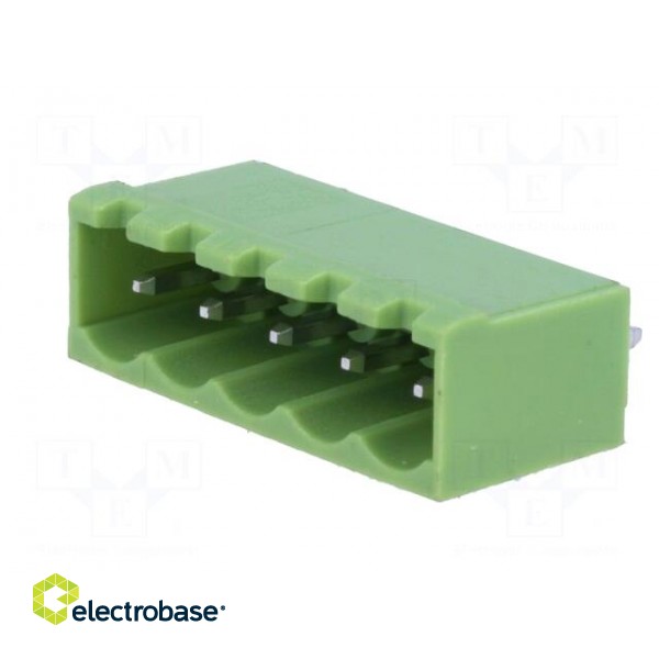 Pluggable terminal block | Contacts ph: 5mm | ways: 5 | straight image 2