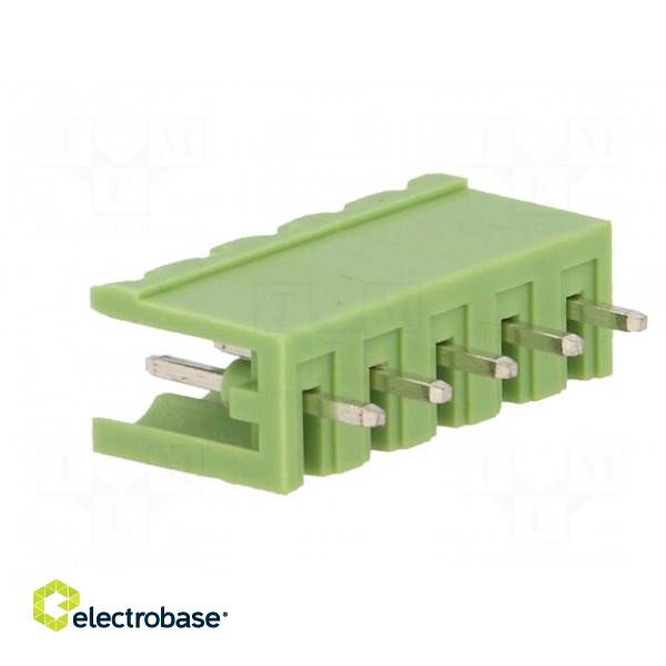 Pluggable terminal block | Contacts ph: 5mm | ways: 5 | straight фото 4