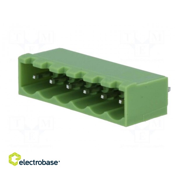 Pluggable terminal block | Contacts ph: 5mm | ways: 6 | straight image 2