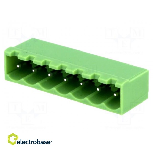 Pluggable terminal block | Contacts ph: 5mm | ways: 7 | straight image 1