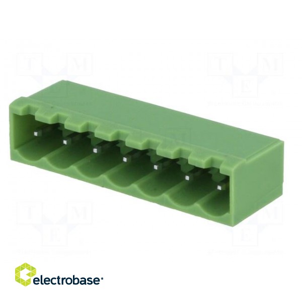 Pluggable terminal block | Contacts ph: 5mm | ways: 7 | straight image 2