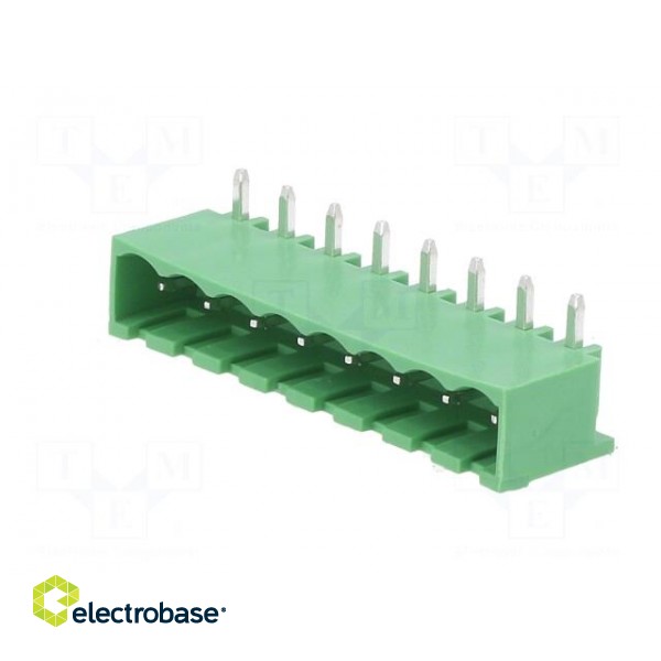Pluggable terminal block | Contacts ph: 5mm | ways: 8 | angled 90° фото 2