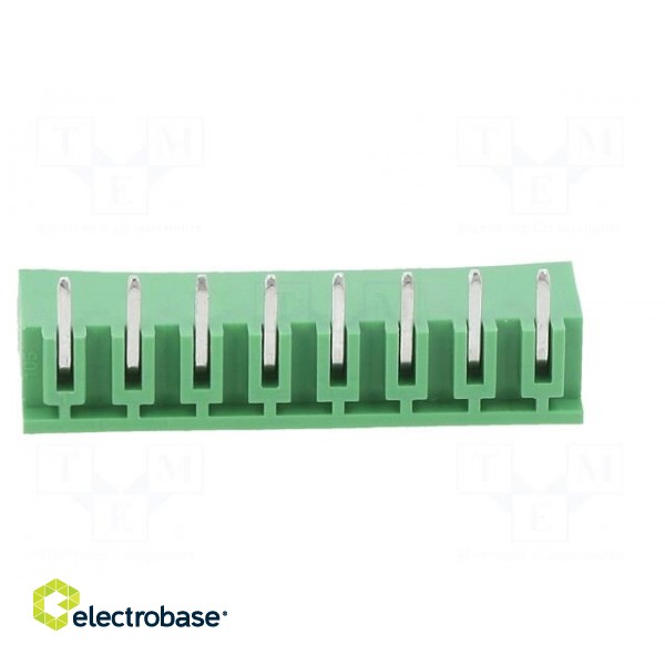 Pluggable terminal block | Contacts ph: 5mm | ways: 8 | angled 90° фото 5